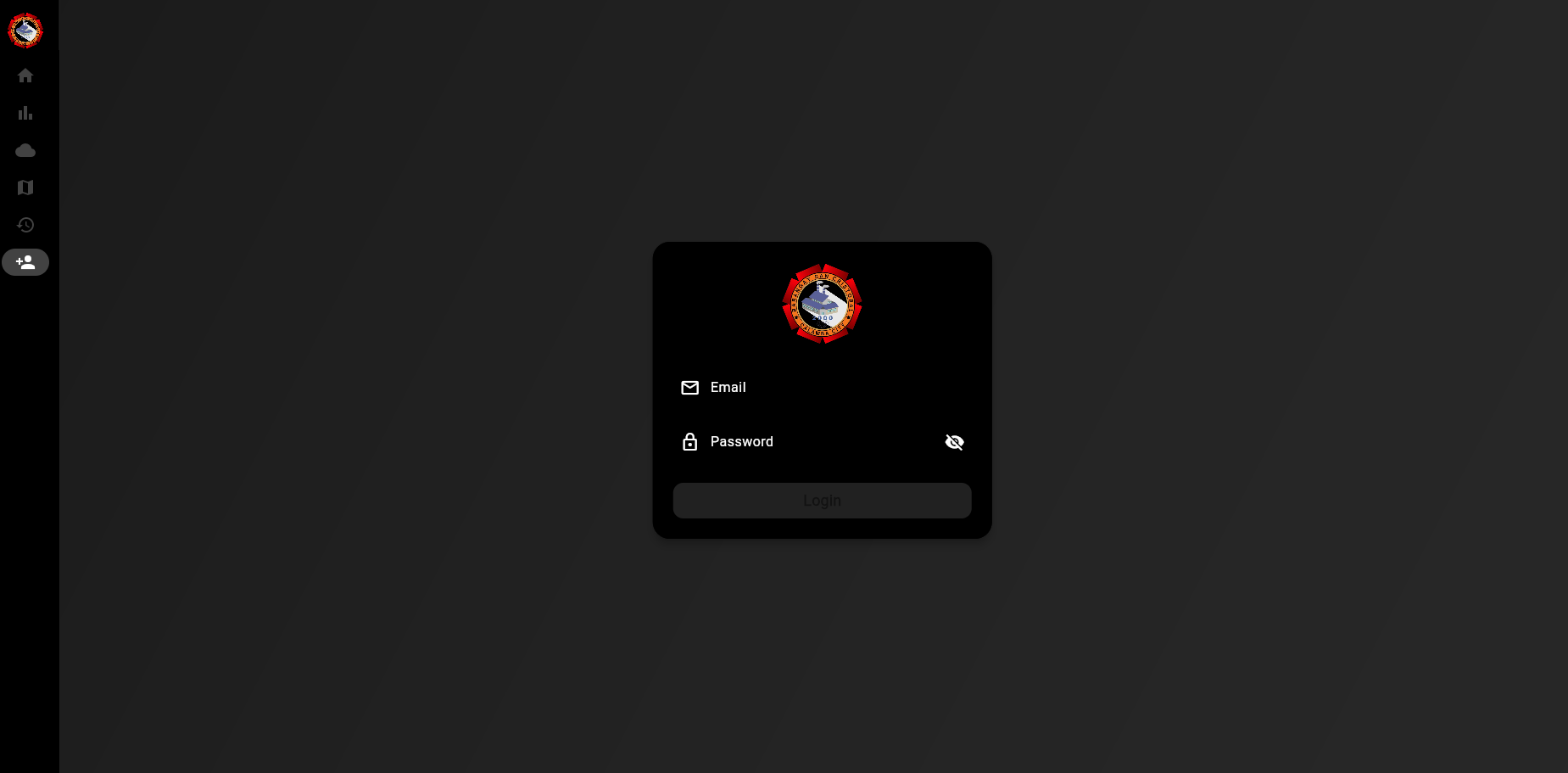 Login/Add User Dashboard